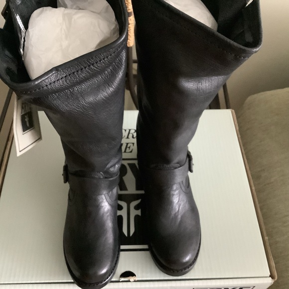 Frye Slouch Leather Boot - Picture 2 of 4